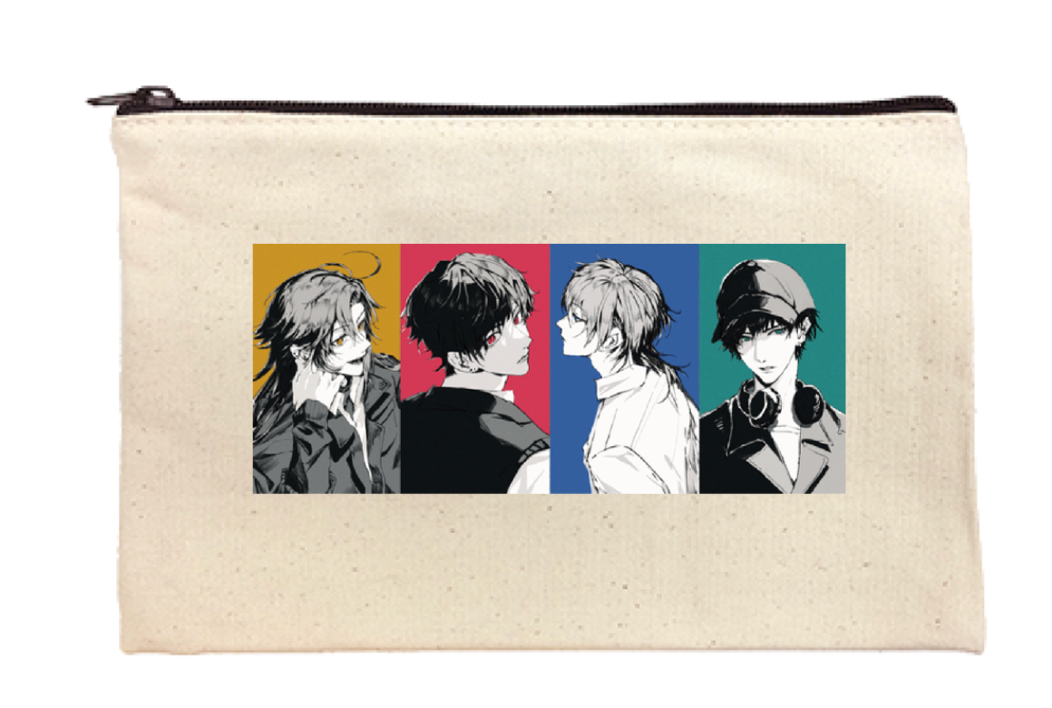 karanosora - Canvas Flat Pouch　[Pre-order]