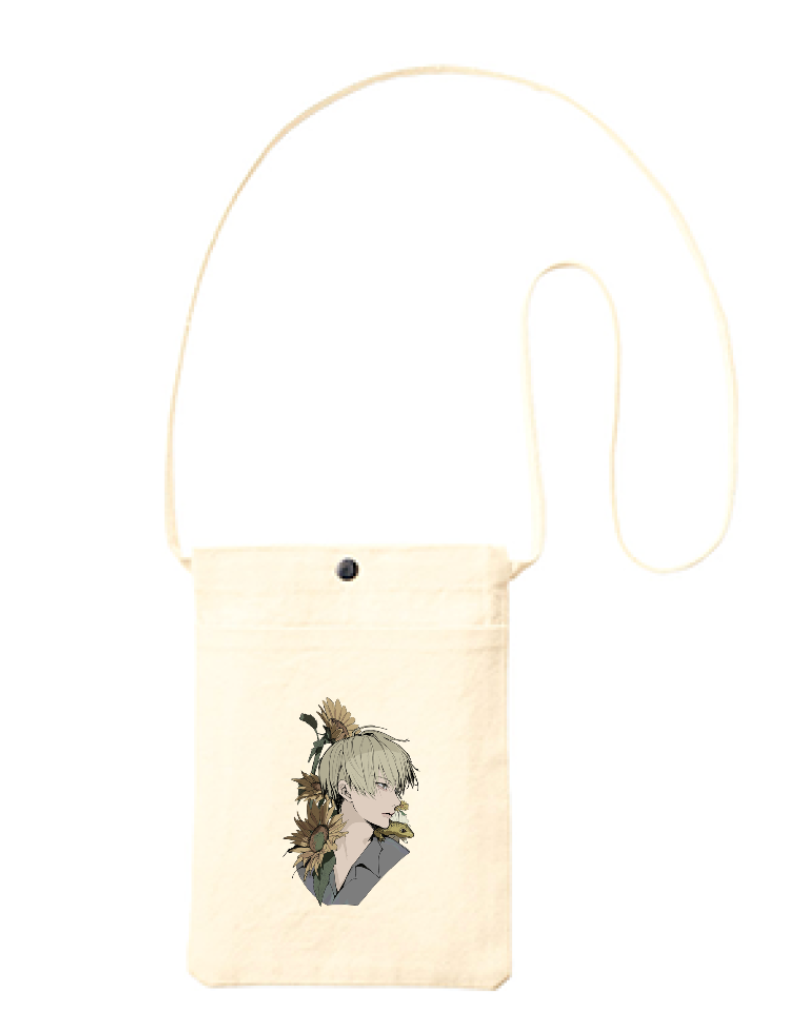 karanosora - Canvas Front Pocket Sacoche　[Pre-order]